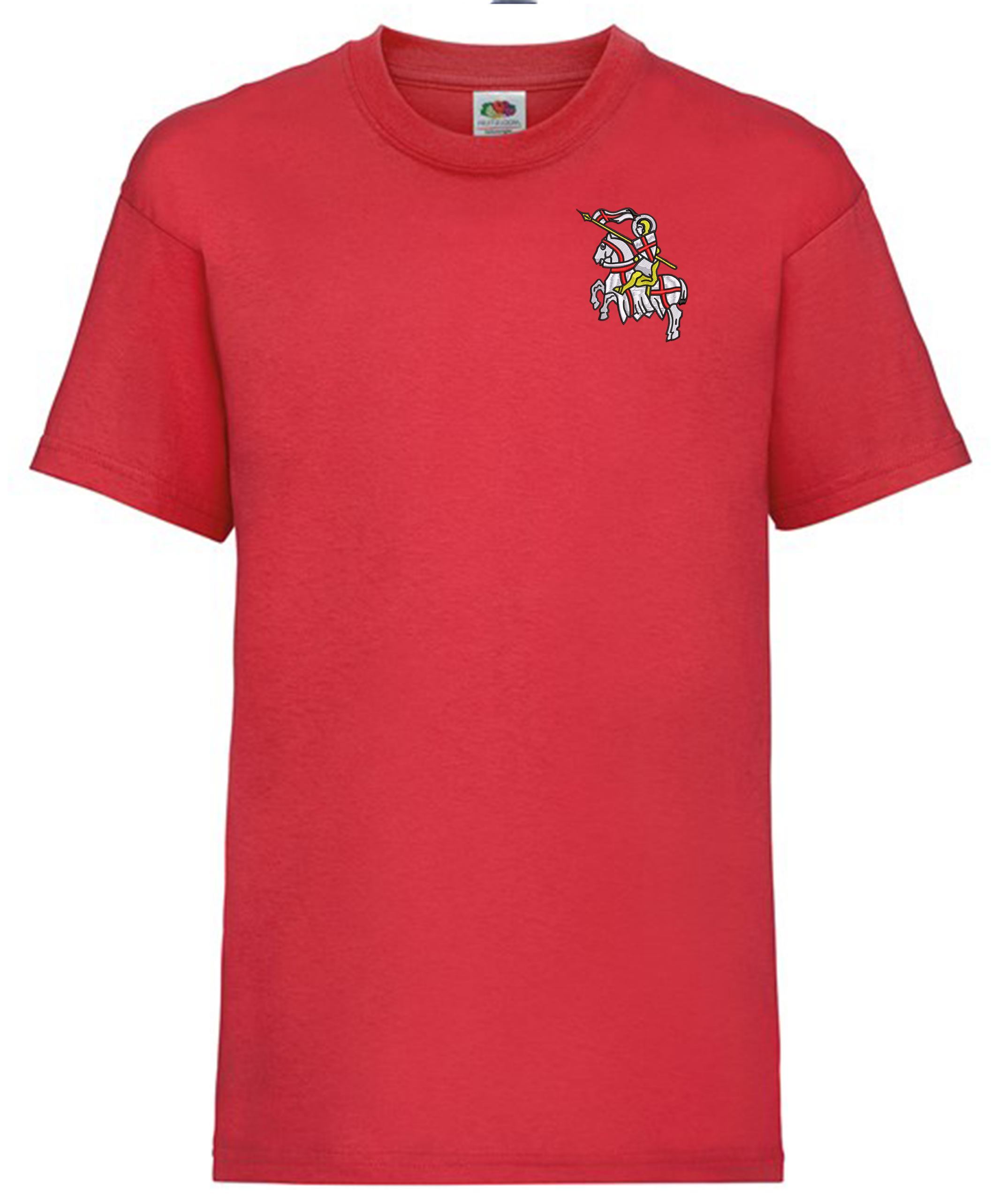 T-Shirt_Kids 90 bis 184, mit 2 x Druck in Stickoptik