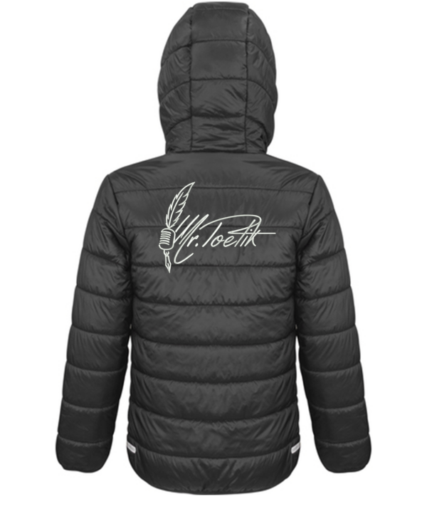 Adult - Gefütterte Jacke - XS bis 4XL, mit 2 x Druck in Stickoptik
