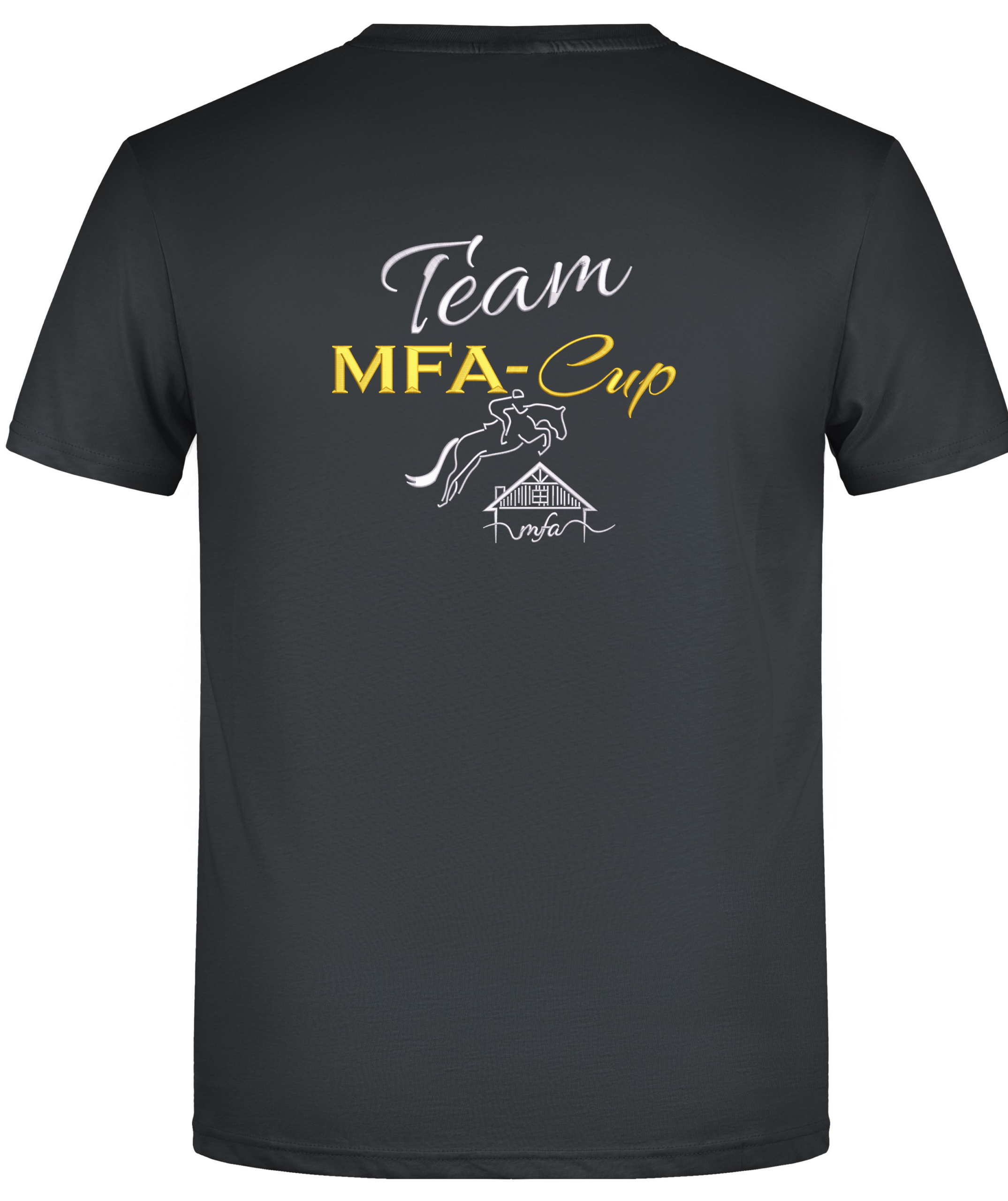 T-Shirt_UniSex. XS bis 6XL - Druck in Stickoptik – Bild 2
