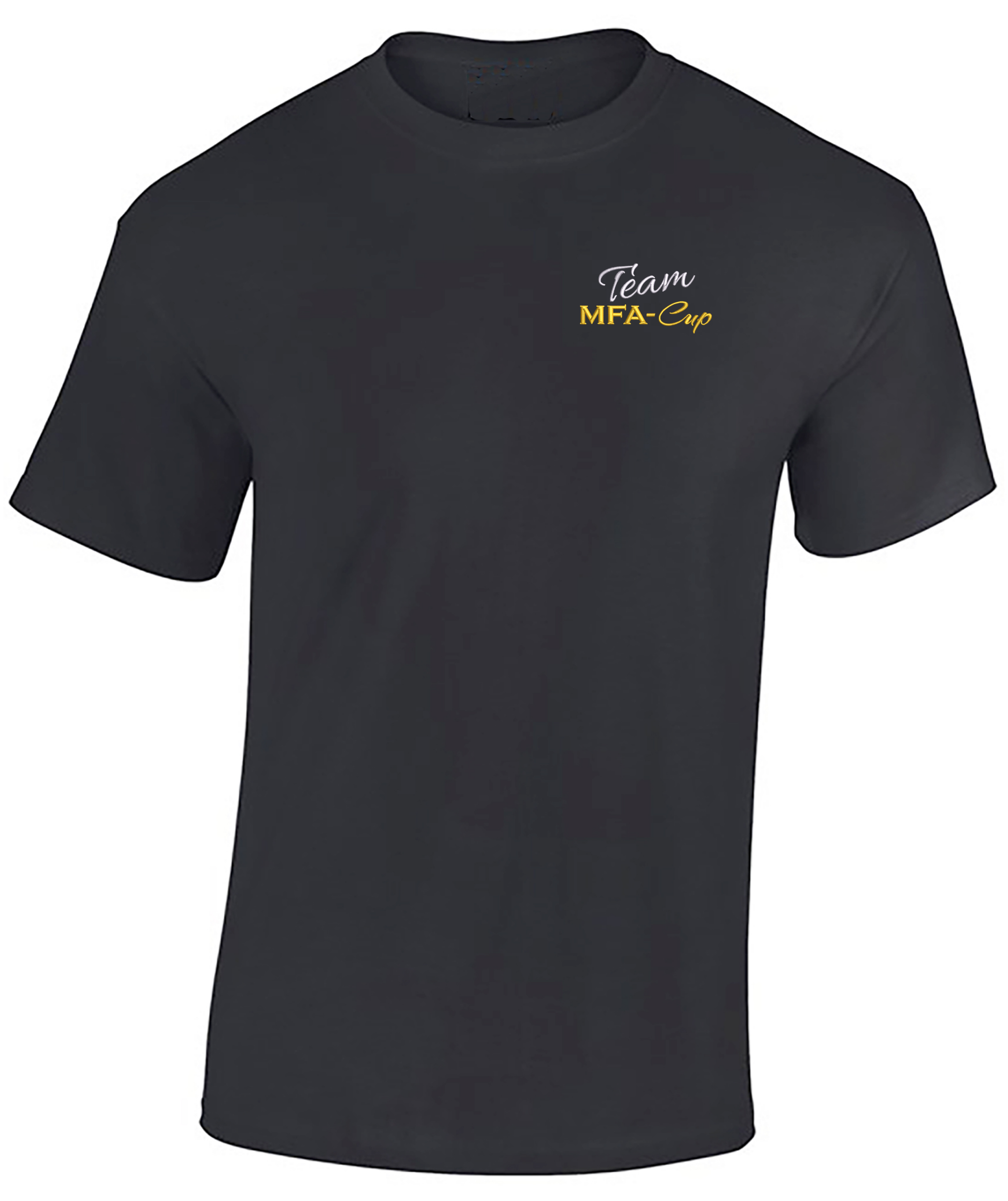 T-Shirt_Kids 90 bis 184, mit 2 x Druck in Stickoptik
