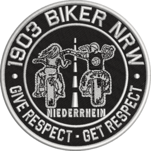1903 BIKER NRW – Patch in 10cm